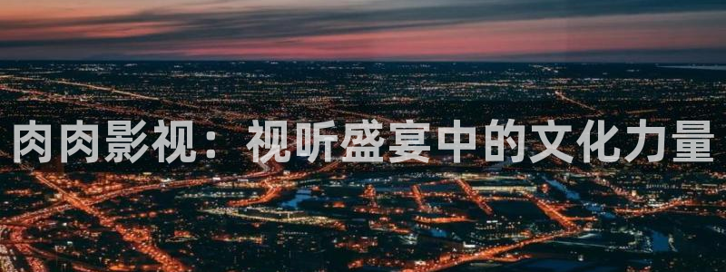 探花系列在线观看免费视频：肉肉影视：视听盛宴中的文化力量